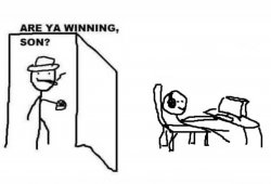 Are yah Winning Son Meme Template