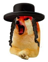 Crying Jew doge Meme Template