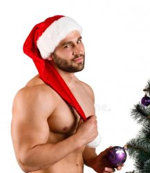 Sexy Male Santa Meme Template