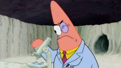 Scientist Patrick Meme Template