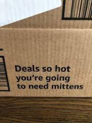 Deals so hot you're going to need mittens Meme Template