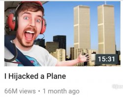 I hijacked a plane Meme Template