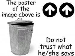 The poster above is TRASH Meme Template