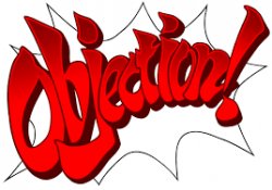 OBJECTION Meme Template