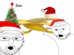 banuck but xmas Meme Template