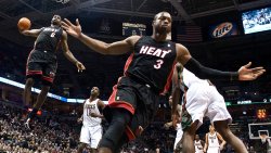 Lebron and Wade Dunk Meme Template