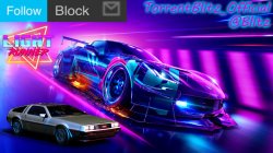 TorrentBlitz_Official Neon Car Temp Revision 1.0 Meme Template