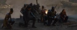 Avengers kneeling Meme Template