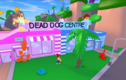 dead dog centre Meme Template
