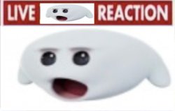 Live BOO reaction Meme Template