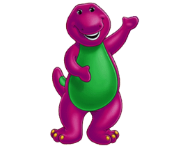 Animated Barney Meme Template