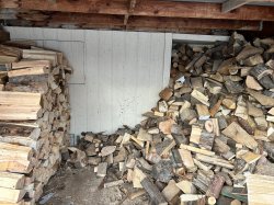 Order vs Mess  wood piles Meme Template