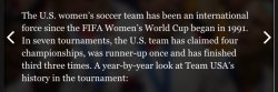 U.S. women’s soccer World Cup champions Meme Template