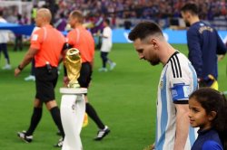 Lionel Messi wins World Cup Meme Template