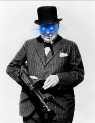 Based Winston Churchill Meme Template
