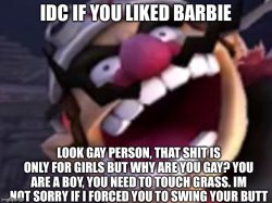Idc if you liked barbie Meme Template