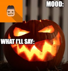 Kyrian247 halloween announcement template Meme Template