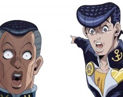 Josuke reaction to that infomation Meme Template