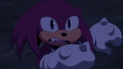 Knuckles shocked Meme Template