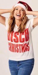Dannii Minogue disco Christmas Meme Template