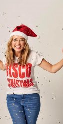 Dannii Minogue disco Christmas 2 Meme Template