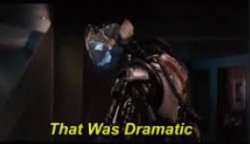 Ultron well that was dramatic Meme Template