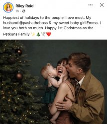 Riley Reid Christmas message Meme Template