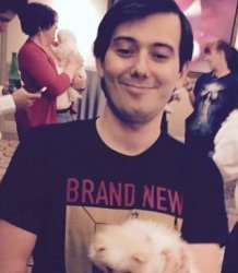 Shkrelli and e/acc Meme Template