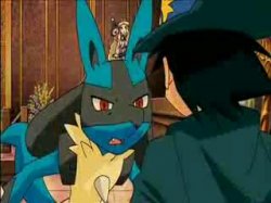 Squinting Lucario Meme Template