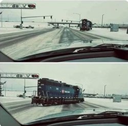 road train Meme Template