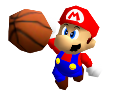 Mario Ballin' Meme Template