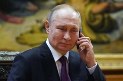Vladimir Putin phone Meme Template