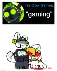 Teardrop_Gaming template Meme Template