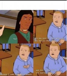 Bobby Hill and indian Meme Template