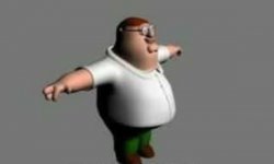 T P O S E Peter Griffin Meme Template