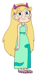 Star in Dino Dress outfit Meme Template