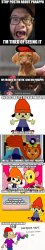 Stop posting about Parappa Meme Template