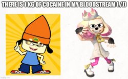 There is 1 kg of cocaine in my bloodstream /j Meme Template