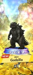 Godzilla Battle Line Titanus Gojira Meme Template