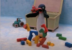 Pingu's will to live Meme Template