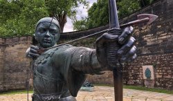 Robin Hood Statue Meme Template