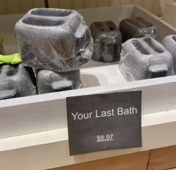 Toaster bath bomb Meme Template