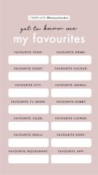 My favorites template Meme Template