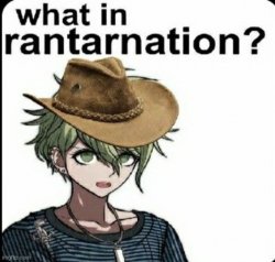 What in Rantarnation Meme Template