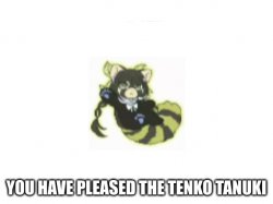 Tenko Tanuki Meme Template