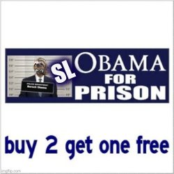 Slobama for prison Meme Template