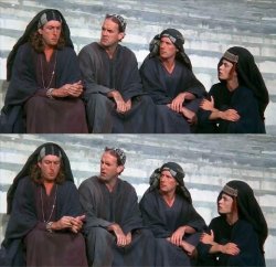 Life of Brian double take Meme Template