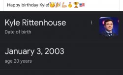 Happy birthday Kyle Rittenhouse Meme Template