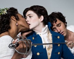 Anne Hathaway Sword Pirate Lesbian Twelfth Night Meme Template