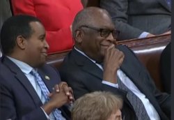 Clyburn smile speaker Meme Template